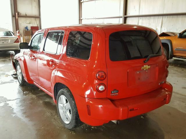 3GNBABDB8AS596490 - 2010 CHEVROLET HHR LT RED photo 3