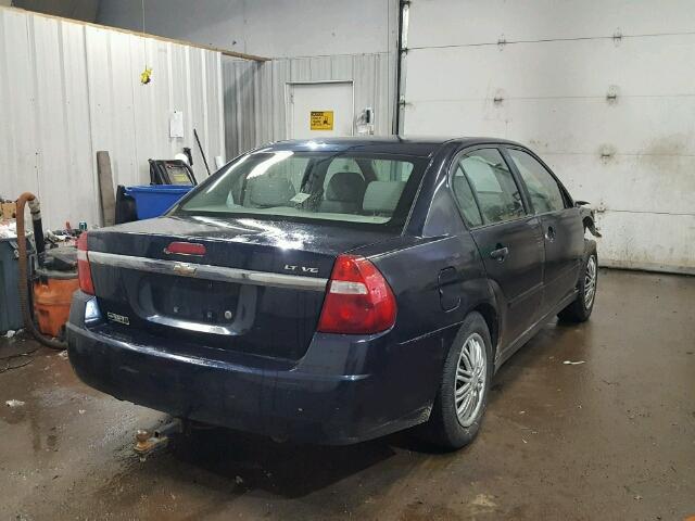 1G1ZT58N27F286879 - 2007 CHEVROLET MALIBU LT BLUE photo 4