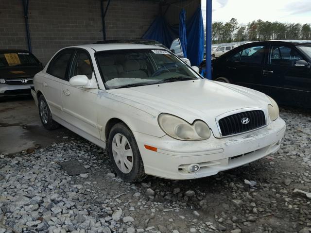 KMHWF25S32A710663 - 2002 HYUNDAI SONATA GL WHITE photo 1