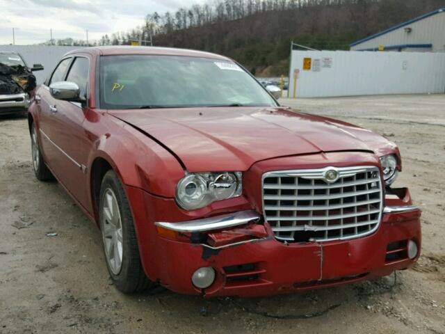 2C3KA63H37H777177 - 2007 CHRYSLER 300C RED photo 1