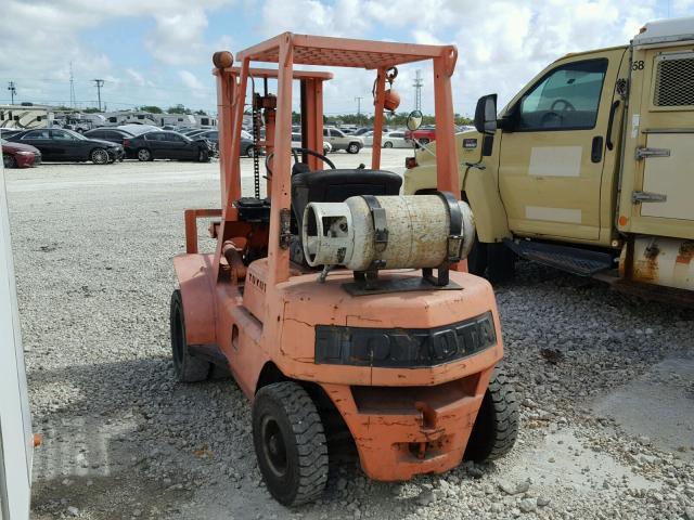 2FGH2010013 - 1995 FORK FORKLIFT ORANGE photo 3