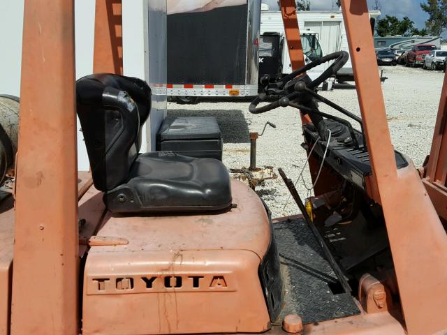 2FGH2010013 - 1995 FORK FORKLIFT ORANGE photo 5