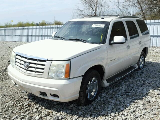 1GYEK63N93R190014 - 2003 CADILLAC ESCALADE L WHITE photo 2