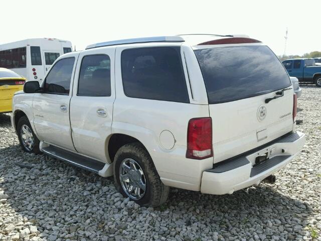 1GYEK63N93R190014 - 2003 CADILLAC ESCALADE L WHITE photo 3