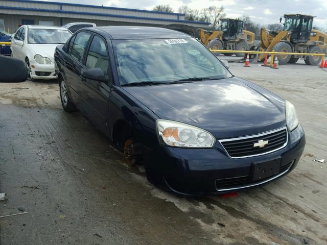 1G1ZS58F87F255468 - 2007 CHEVROLET MALIBU LS BLUE photo 1