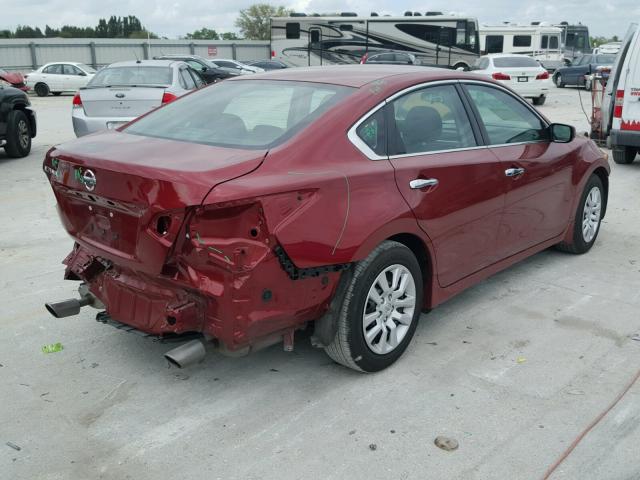 1N4AL3AP4HN335906 - 2017 NISSAN ALTIMA 2.5 RED photo 4