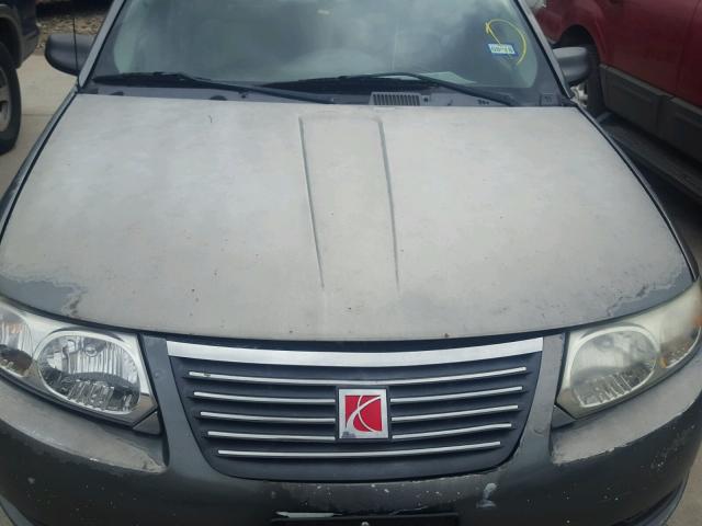 1G8AJ58F36Z179639 - 2006 SATURN ION LEVEL GRAY photo 9
