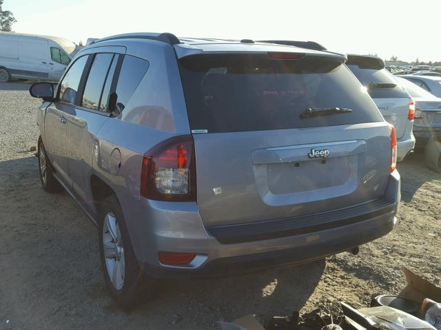 1C4NJCBA4GD743614 - 2016 JEEP COMPASS SP GRAY photo 3