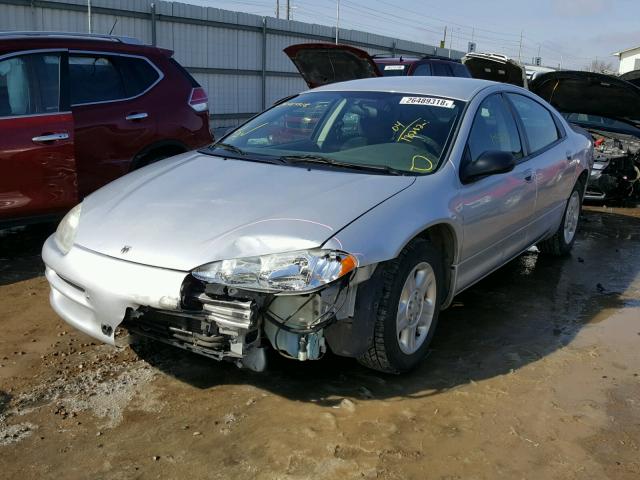 2B3HD46R34H687224 - 2004 DODGE INTREPID S SILVER photo 2