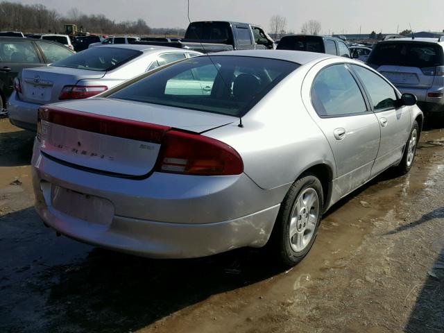 2B3HD46R34H687224 - 2004 DODGE INTREPID S SILVER photo 4