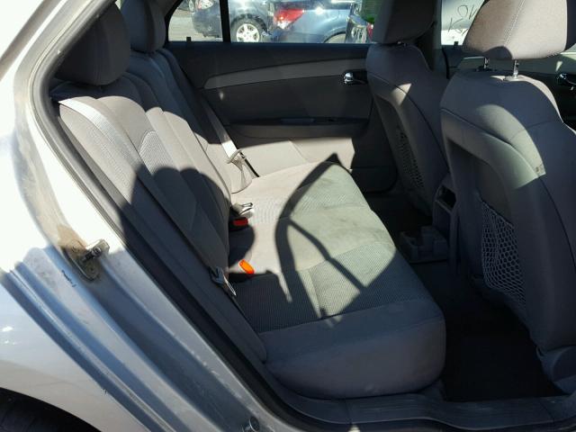 1G1ZB5EB8A4114615 - 2010 CHEVROLET MALIBU LS ვერცხლისფერი ფოტო 6