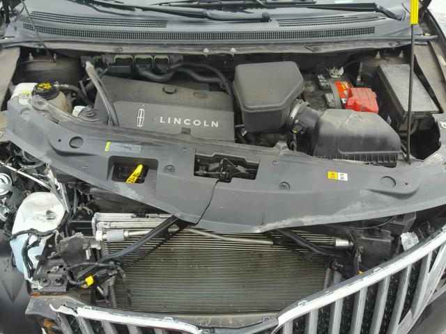 2LMDJ8JK6CBL04417 - 2012 LINCOLN MKX BLACK photo 7