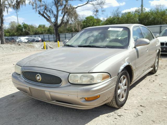 1G4HP52K544153784 - 2004 BUICK LESABRE CU BEIGE photo 2