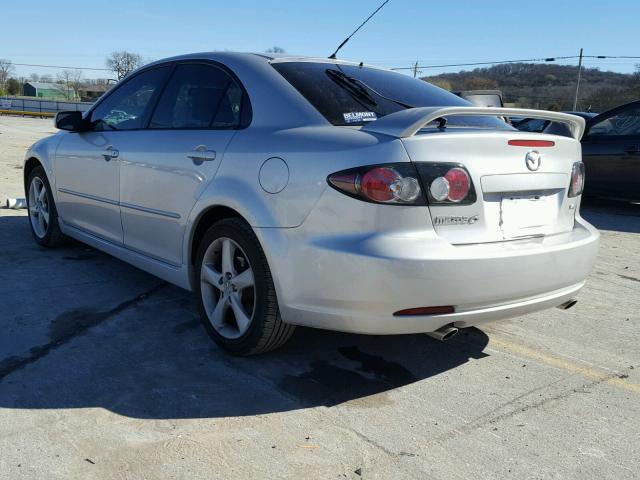 1YVHP84D965M50701 - 2006 MAZDA 6 S SILVER photo 3