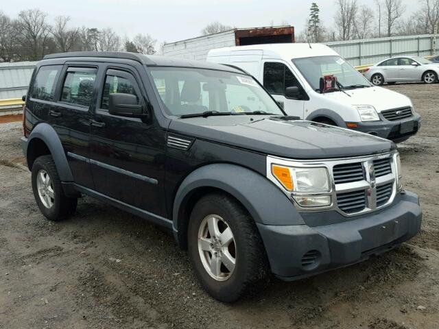 1D8GU28K48W188620 - 2008 DODGE NITRO SXT BLACK photo 1