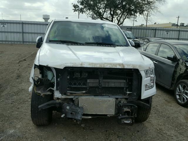 1FTEW1EG5HFA64169 - 2017 FORD F150 SUPER WHITE photo 7