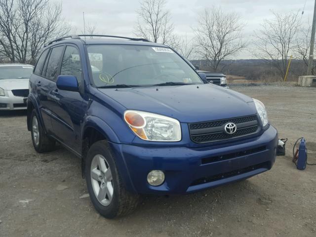 JTEHD20V346013029 - 2004 TOYOTA RAV4 BLUE photo 1