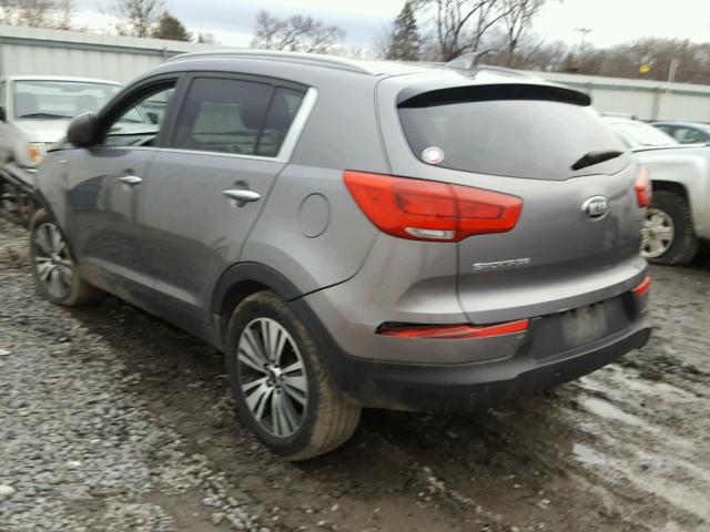 KNDPCCAC9G7846581 - 2016 KIA SPORTAGE E GRAY photo 3