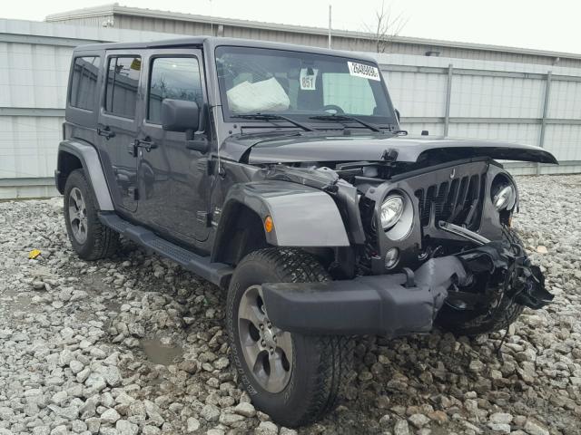 1C4HJWEG1JL836795 - 2018 JEEP WRANGLER U BLACK photo 1