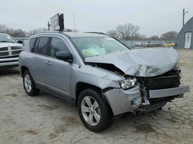 1C4NJCBA7GD722420 - 2016 JEEP COMPASS SP SILVER photo 1
