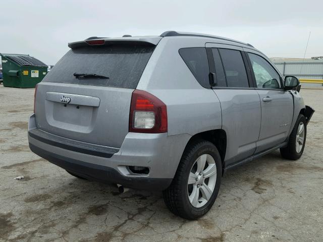 1C4NJCBA7GD722420 - 2016 JEEP COMPASS SP SILVER photo 4