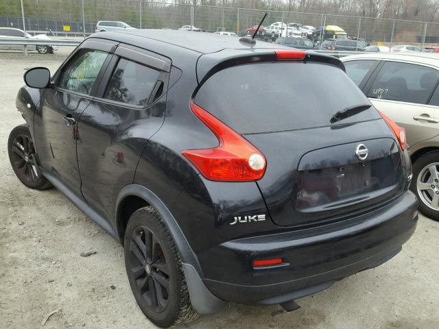 JN8AF5MV8BT005636 - 2011 NISSAN JUKE S BLACK photo 3