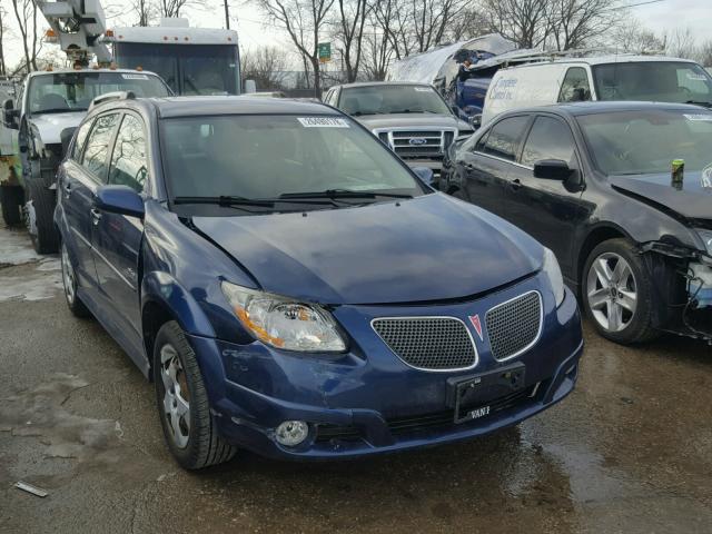 5Y2SL67867Z438171 - 2007 PONTIAC VIBE BLUE photo 1