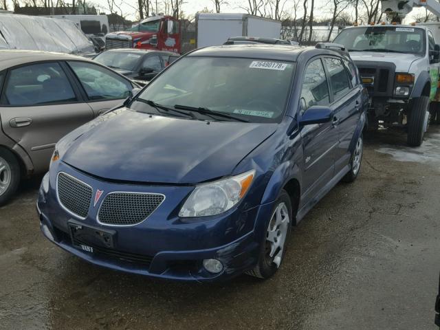 5Y2SL67867Z438171 - 2007 PONTIAC VIBE BLUE photo 2