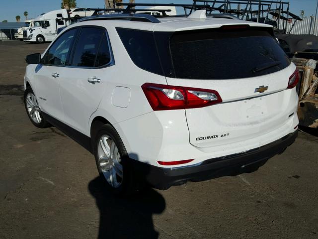 2GNAXNEX1J6169575 - 2018 CHEVROLET EQUINOX PR WHITE photo 3