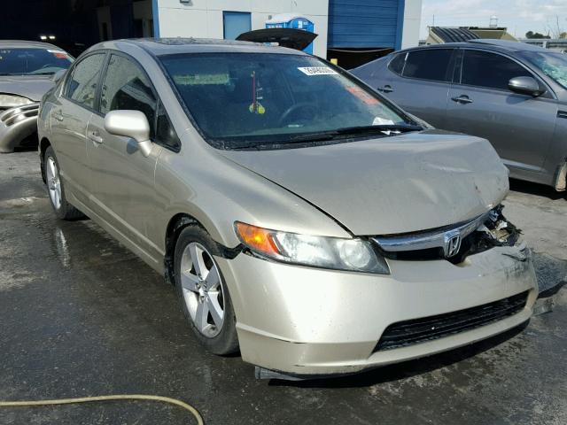 1HGFA16857L105640 - 2007 HONDA CIVIC EX ოქროსფერი ფოტო 1