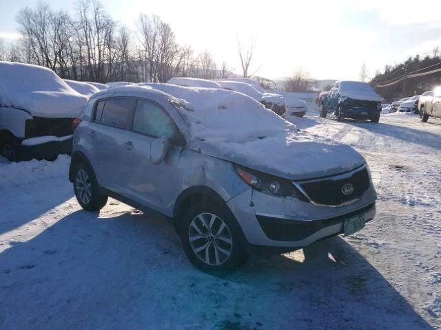 KNDPBCAC0G7857648 - 2016 KIA SPORTAGE L SILVER photo 1