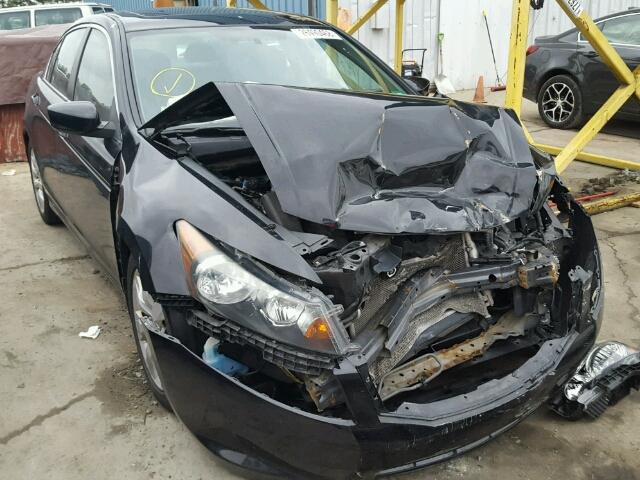 1HGCP2F70AA114988 - 2010 HONDA ACCORD EX BLACK photo 1