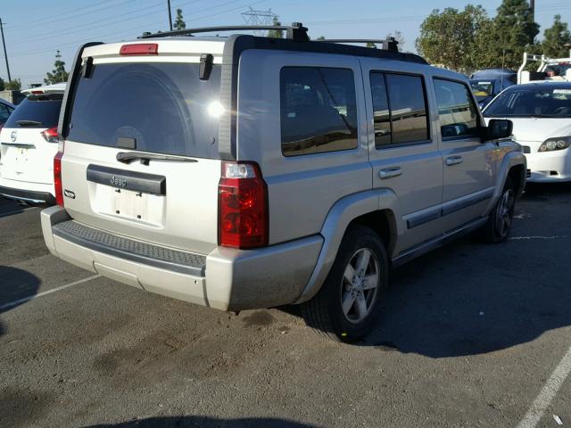 1J8HH48PX7C651304 - 2007 JEEP COMMANDER ვერცხლისფერი ფოტო 4