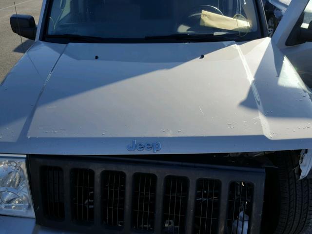 1J8HH48PX7C651304 - 2007 JEEP COMMANDER ვერცხლისფერი ფოტო 7