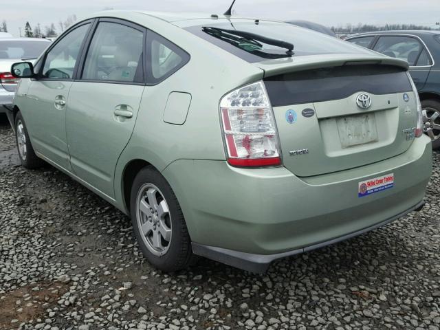 JTDKB20U773288500 - 2007 TOYOTA PRIUS GREEN photo 3