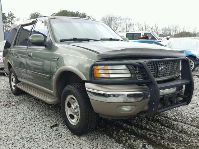 1FMPU18L8YLB44747 - 2000 FORD EXPEDITION GREEN photo 1