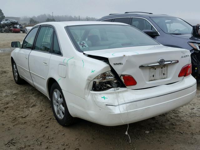 4T1BF28B84U369630 - 2004 TOYOTA AVALON XL WHITE photo 3