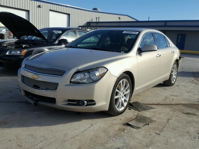 1G1ZE5EU2CF134133 - 2012 CHEVROLET MALIBU LTZ GOLD photo 2