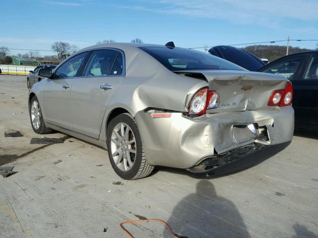 1G1ZE5EU2CF134133 - 2012 CHEVROLET MALIBU LTZ 金色 照片 3