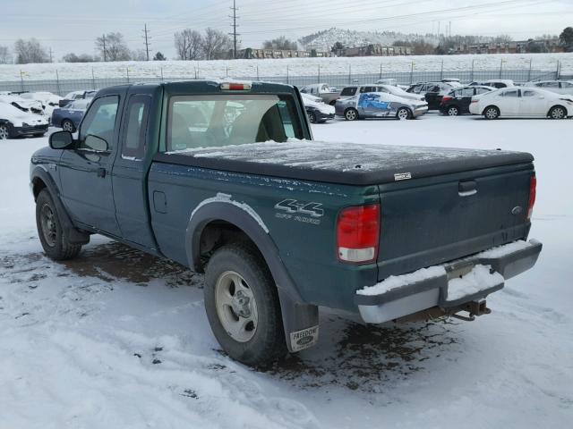 1FTZR15X8YPB94417 - 2000 FORD RANGER SUP GREEN photo 3