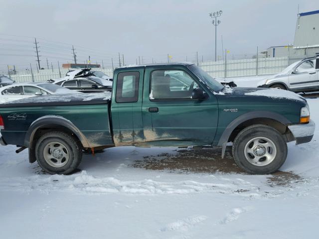 1FTZR15X8YPB94417 - 2000 FORD RANGER SUP GREEN photo 9