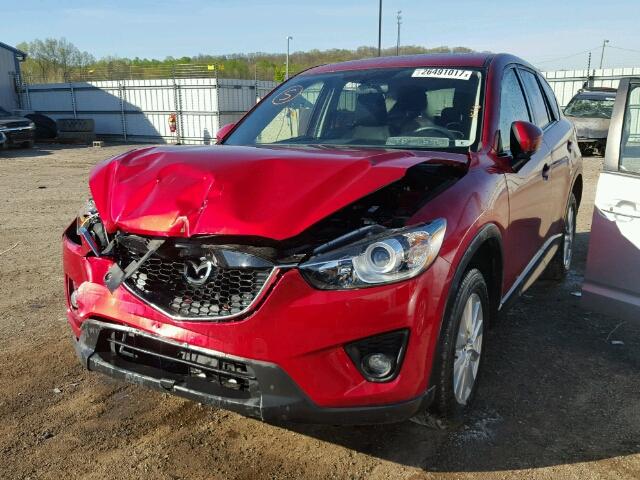 JM3KE4CY1E0403633 - 2014 MAZDA CX-5 RED photo 2