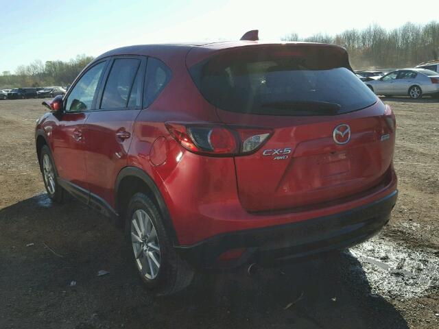 JM3KE4CY1E0403633 - 2014 MAZDA CX-5 RED photo 3