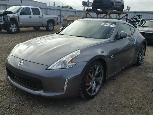 JN1AZ4EHXDM382992 - 2013 NISSAN 370Z BASE CHARCOAL photo 2