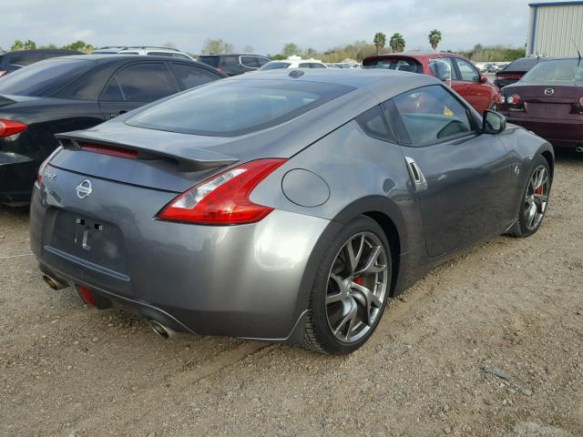 JN1AZ4EHXDM382992 - 2013 NISSAN 370Z BASE CHARCOAL photo 4