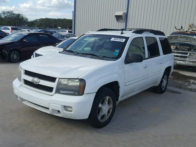 1GNES16S566150844 - 2006 CHEVROLET TRAILBLAZE WHITE photo 2