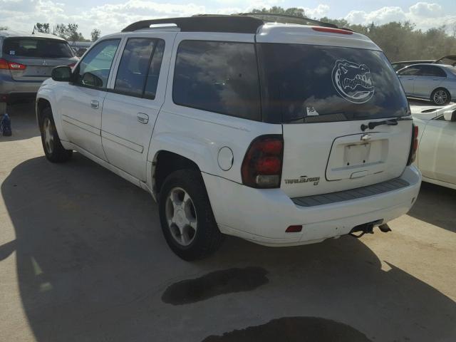 1GNES16S566150844 - 2006 CHEVROLET TRAILBLAZE WHITE photo 3