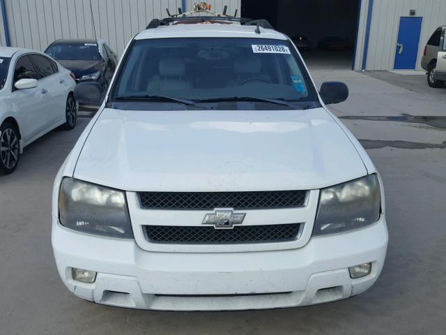 1GNES16S566150844 - 2006 CHEVROLET TRAILBLAZE WHITE photo 9