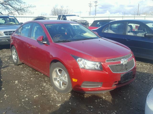 1G1PC5SB8E7165917 - 2014 CHEVROLET CRUZE LT RED photo 1