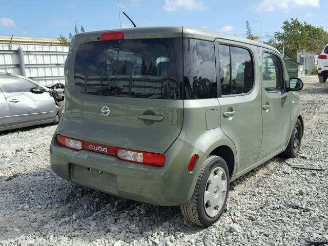 JN8AZ2KR7AT168451 - 2010 NISSAN CUBE BASE RED photo 4